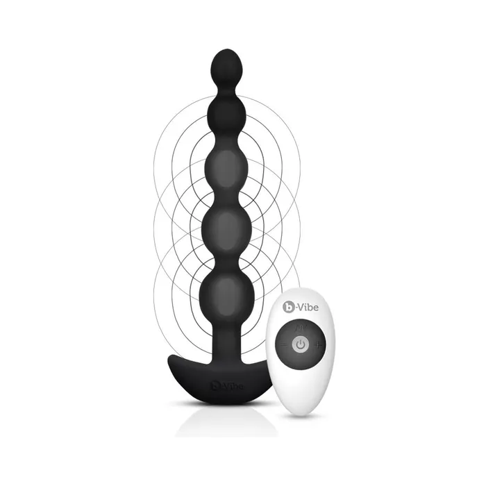 Fairvillacom BVibe Cinco Beads Black Anal