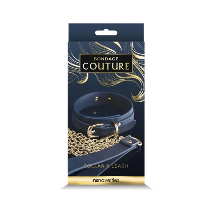 Fairvillacom Bondage Couture Collarleash Blue Vibrators