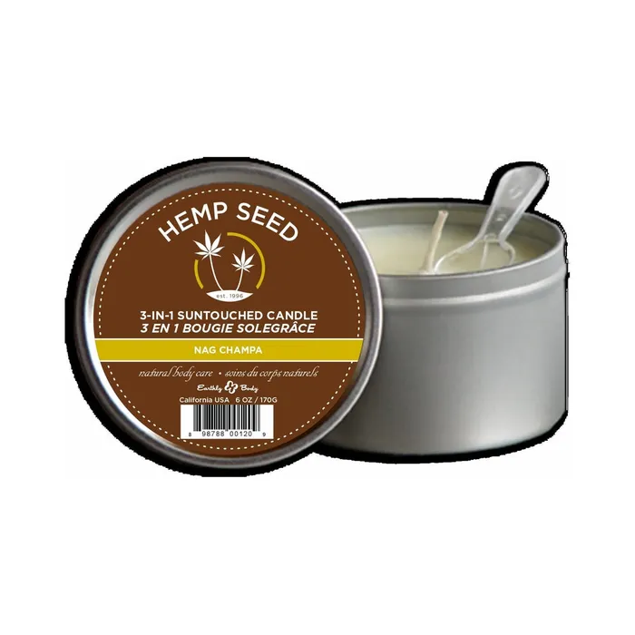Fairvillacom Couples Earthly Body Massage Candle Nag Champa 6 oz