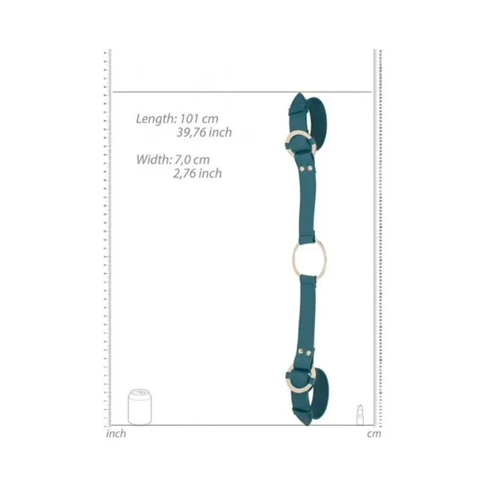Fairvillacom Couples Ouch Halo Handcuff With Connector Green