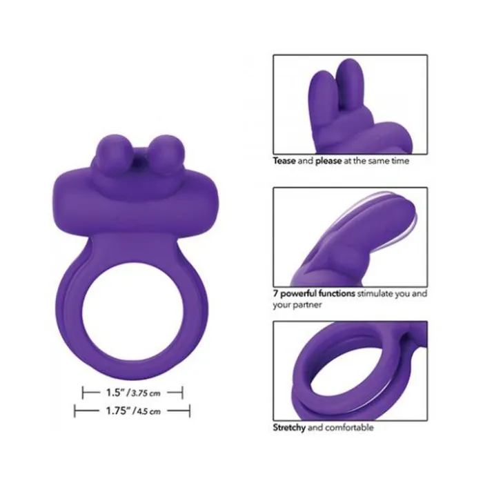 Fairvillacom Couples Rockin Rabbit Enhancer Vibrating Cock Ring Purple Fairvillacom Couples Rockin Rabbit Enhancer Vibrating Cock Ring Purple