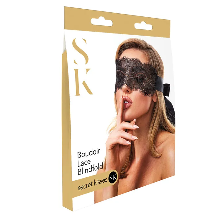 Fairvillacom Couples Secret Kisses Boudoir Lace Blindfold