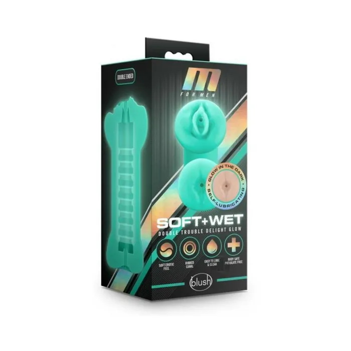 Fairvillacom Dildos Blush M for Men Soft and Wet Double Trouble Glow in the Dark Ivory Fairvillacom Dildos Blush M for Men Soft and Wet Double Trouble Glow in the Dark Ivory
