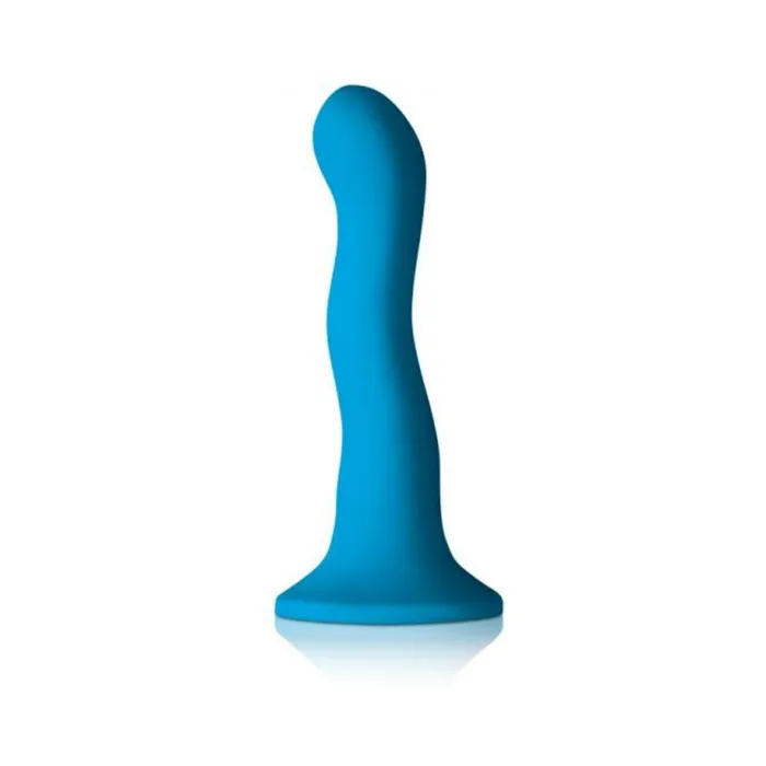 Fairvillacom Dildos Colours Wave 6 inches Dildo Blue