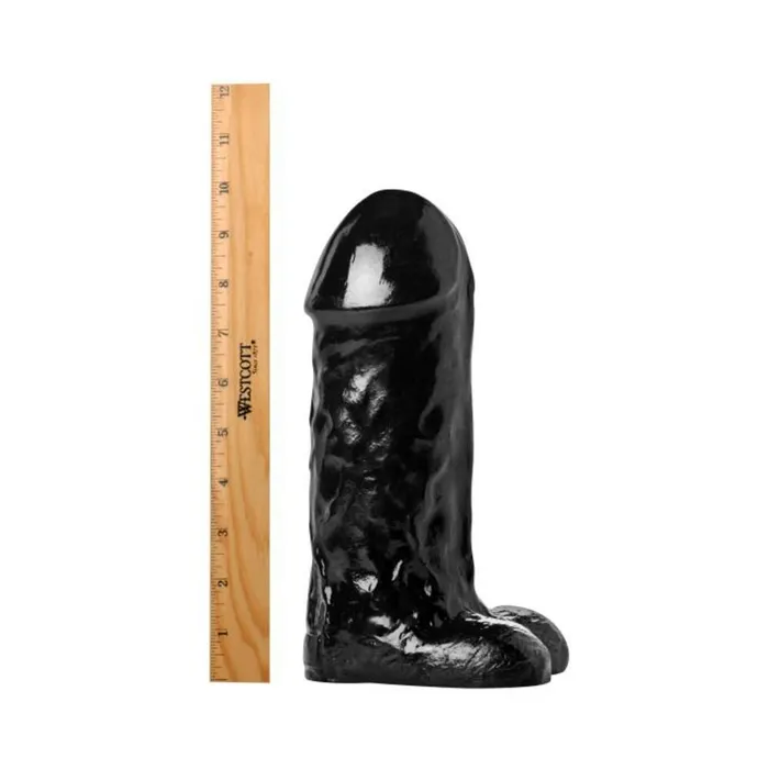 Fairvillacom Dildos Master Cock The Cyclops Thick 10 inches Dildo Black