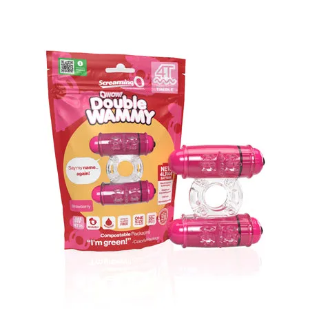 Fairvillacom Dildos Screaming O 4T Double Wammy Strawberry
