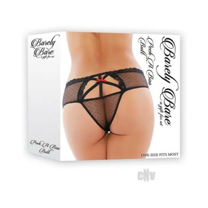 Fairvillacom Female Sex Toys Barely Bare Peek A Book Butt Panty Bk O