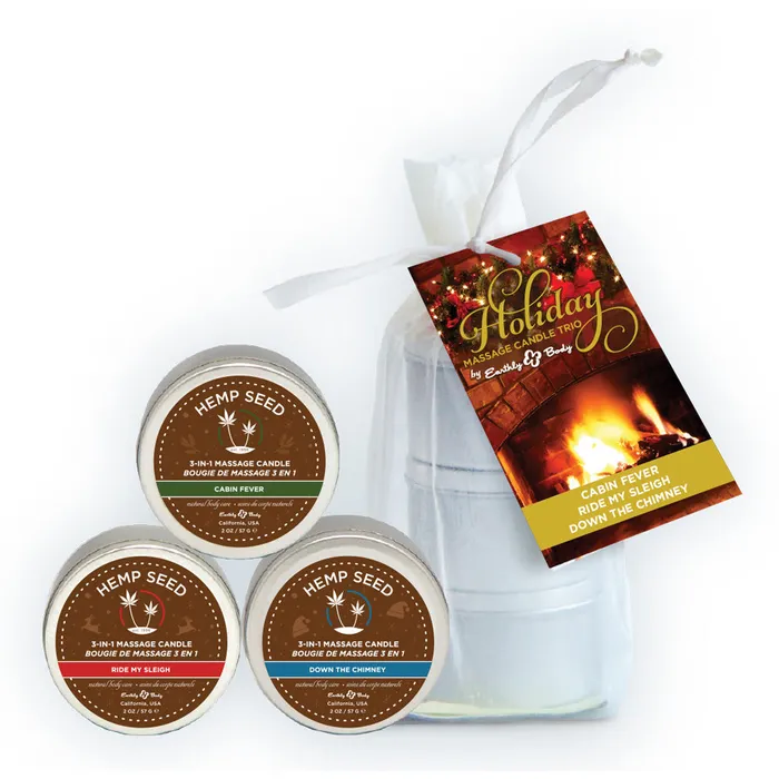 Fairvillacom Female Sex Toys Holiday Trio 2 Oz Holiday Candles in Organza Bag Fairvillacom Female Sex Toys Holiday Trio 2 Oz Holiday Candles in Organza Bag