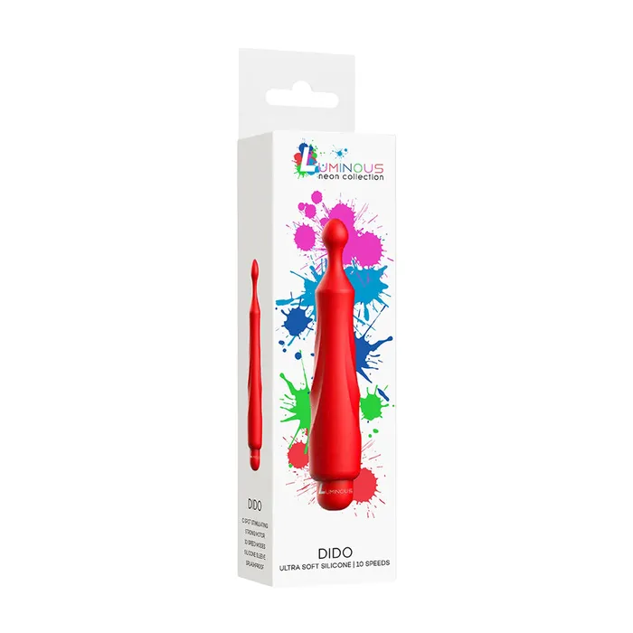 Fairvillacom Female Sex Toys Luminous Dido Abs Bullet With Silicone Sleeve 10Speeds Red Fairvillacom Female Sex Toys Luminous Dido Abs Bullet With Silicone Sleeve 10Speeds Red