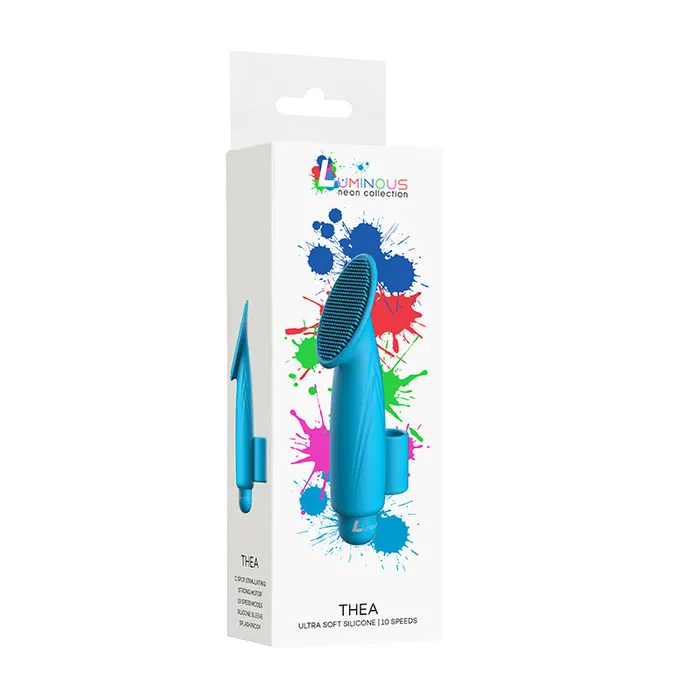 Fairvillacom Female Sex Toys Luminous Thea ABS Bullet 10 Speed Turq