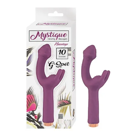 Fairvillacom Female Sex Toys Mystique Vibrating G Spot Massager Eggplant