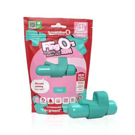 Fairvillacom Female Sex Toys Screaming O 4T FingO Slim Kiwi