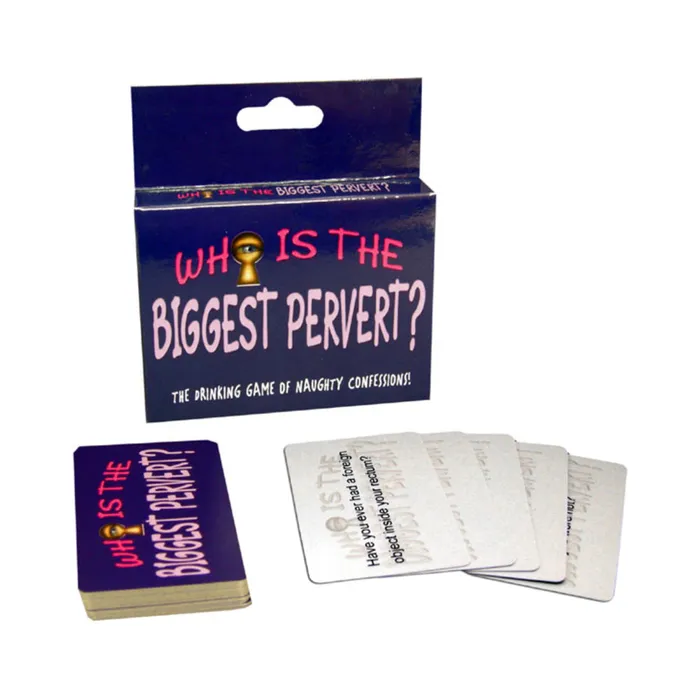 Fairvillacom Games Whos The Biggest Pervert Card Game