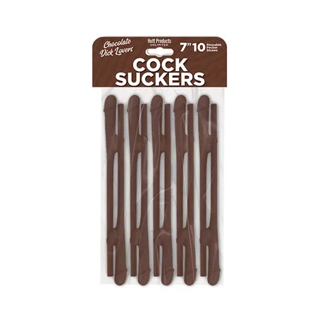 Fairvillacom Male Sex Toys Cock Suckers Pecker Straws Chocolate Lovers Pack of 10 Fairvillacom Male Sex Toys Cock Suckers Pecker Straws Chocolate Lovers Pack of 10