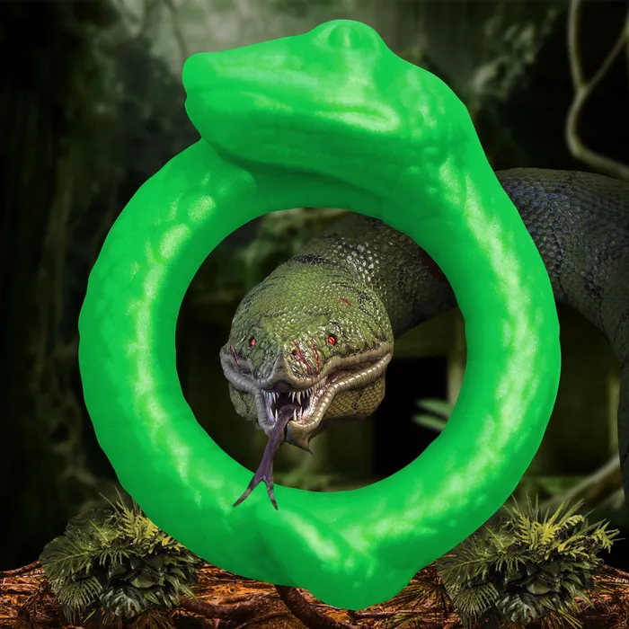 Fairvillacom Male Sex Toys Creature Cocks Serpentine Cring Grn