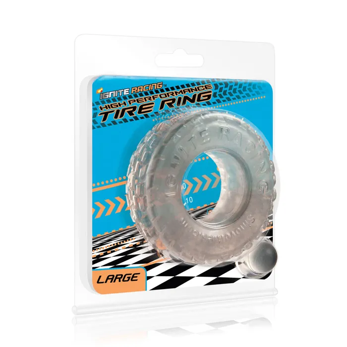 Fairvillacom Male Sex Toys Ignite High Performance Tire Ring Large Clear