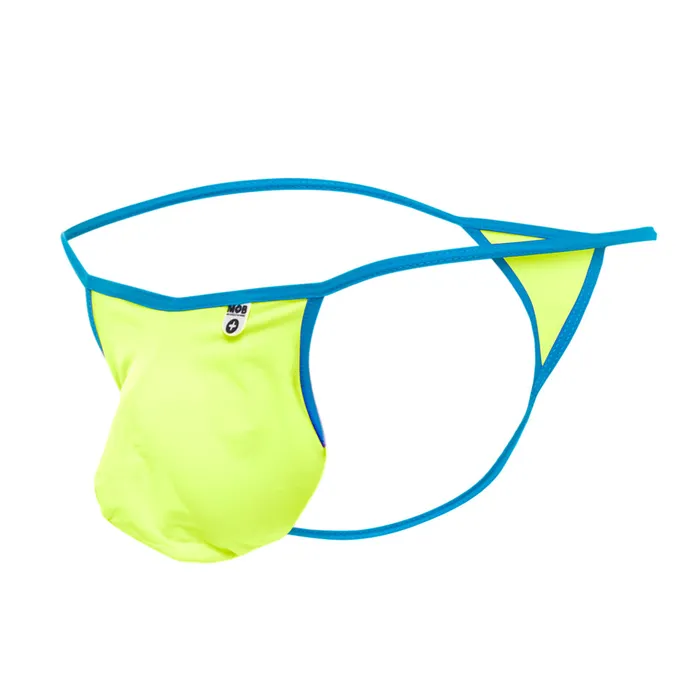 Fairvillacom Male Sex Toys Magic Pouch Thong Lime LXl