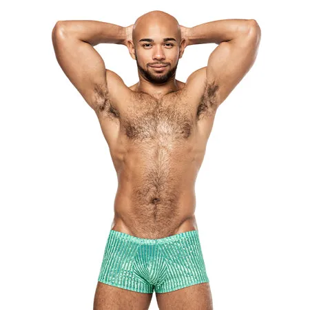 Fairvillacom Male Sex Toys Male Power Caribbean Crush Mini Short Mint XL