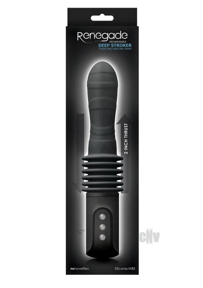 Fairvillacom Male Sex Toys Renegade Deep Stroker Black