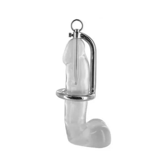 Fairvillacom Male Sex Toys Rouge Stainless Steel Chastity Cock Ring 45mm Urethral Probe Fairvillacom Male Sex Toys Rouge Stainless Steel Chastity Cock Ring 45mm Urethral Probe