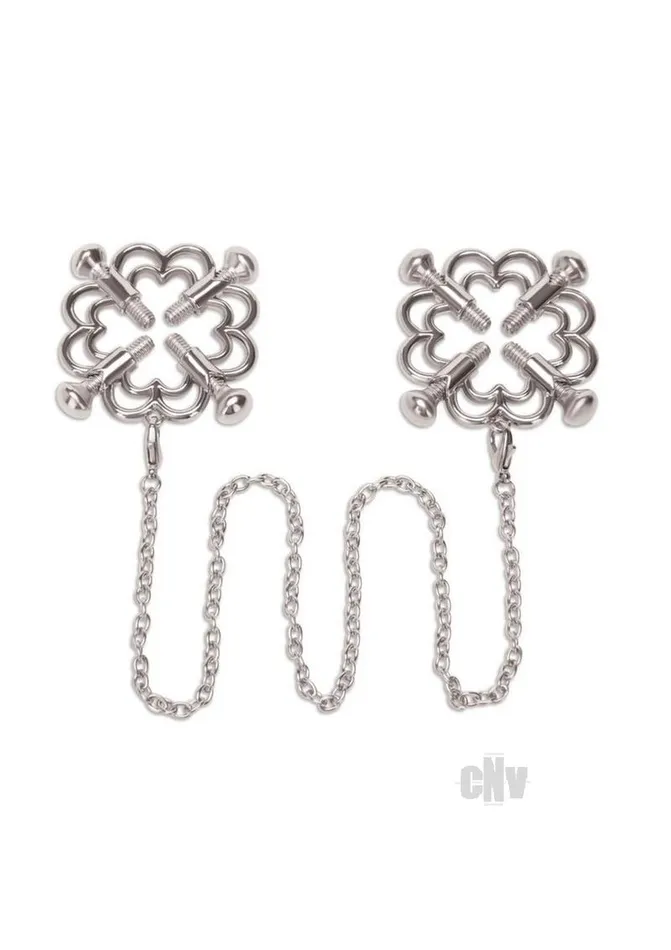 Fairvillacom Nipple Clitoral Toys Myu Flower Design Nipple Chain