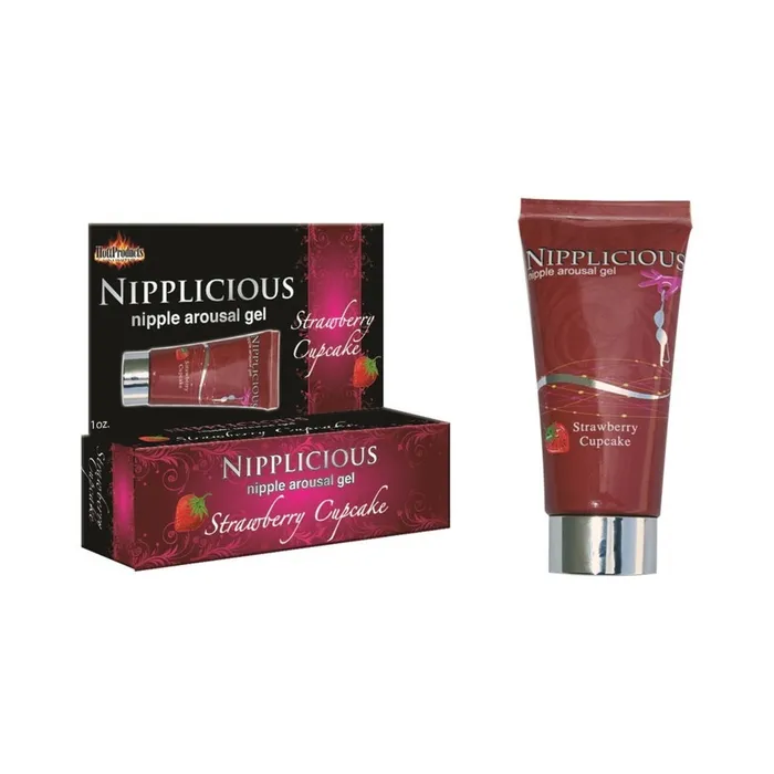 Fairvillacom Nipplicious Strawberry 1oz Tube Vibrators