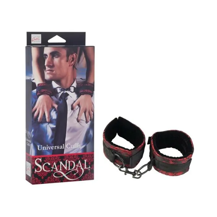 Fairvillacom Scandal Universal Cuffs BlackRed Restraints