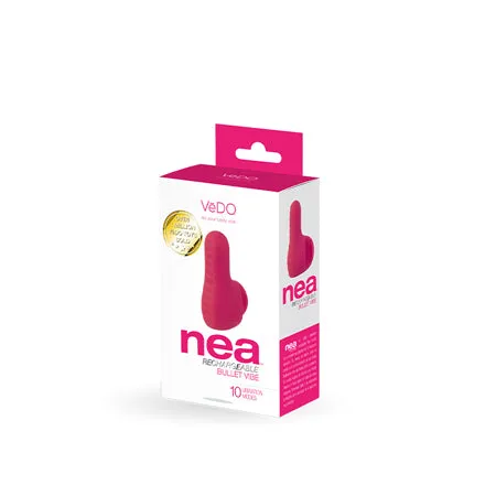 Fairvillacom VeDO Nea Rechargeable Finger Vibe Foxy Pink Vibrators