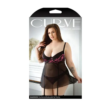 Fairvillacom Vibrators Curve Madison Soft Cup Babydoll wGarters Panty BlackPink 3X4X Fairvillacom Vibrators Curve Madison Soft Cup Babydoll wGarters Panty BlackPink 3X4X