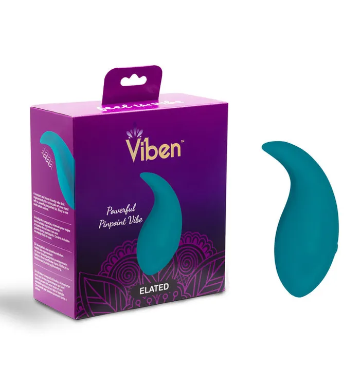 Fairvillacom Vibrators Elated Intense Hand Held Pinpoint Vibe Ocean