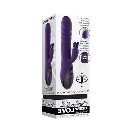 Fairvillacom Vibrators Evolved Rascally Rabbit Purple