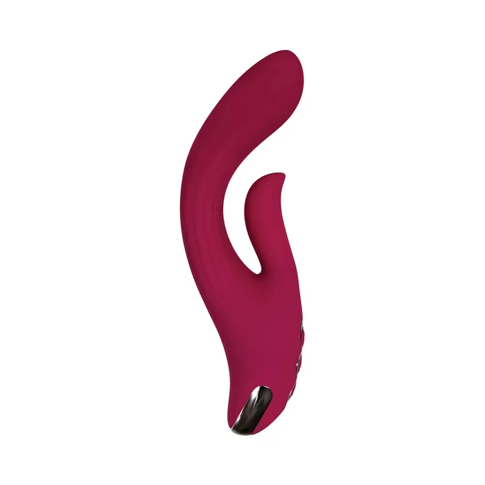 Fairvillacom Vibrators Evolved Red Dream Dual Stim Burgundy