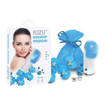 Fairvillacom Vibrators Fuzu Fingertip Massager Blue