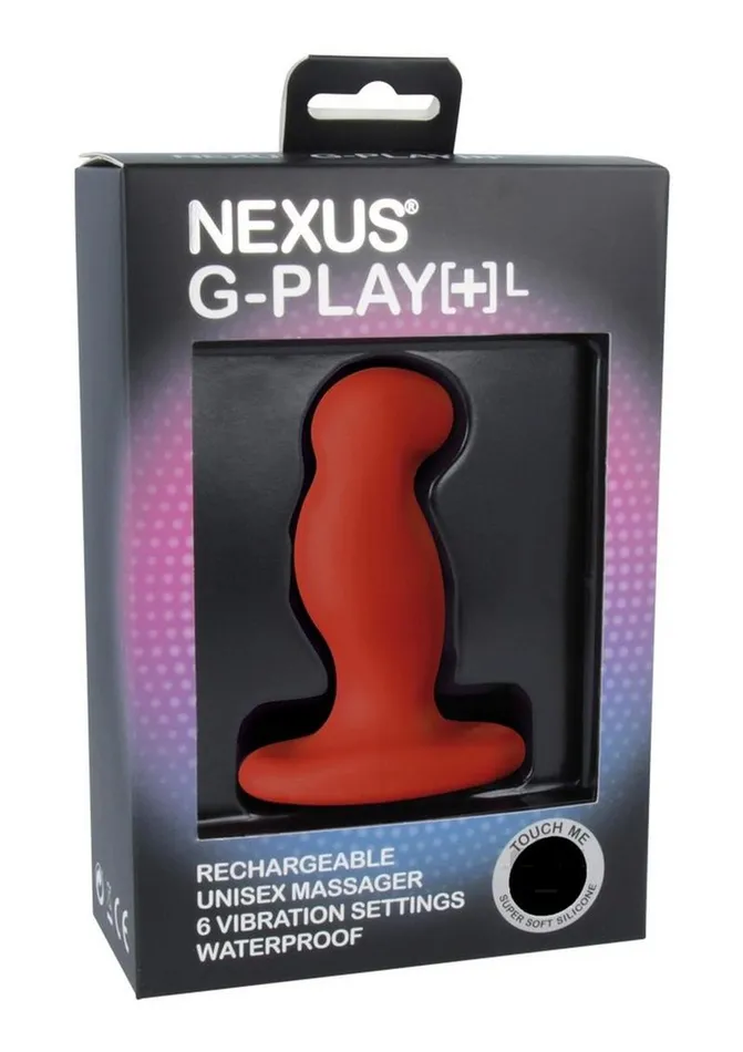 Fairvillacom Vibrators Gplay Lrg Unisex Vibrator Red
