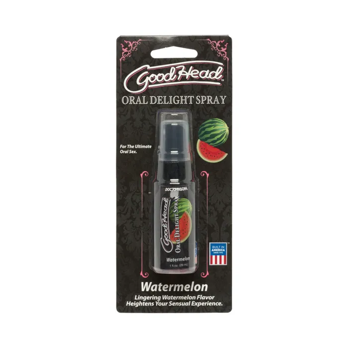 Fairvillacom Vibrators Goodhead Oral Delight Spray Watermelon 1oz Fairvillacom Vibrators Goodhead Oral Delight Spray Watermelon 1oz