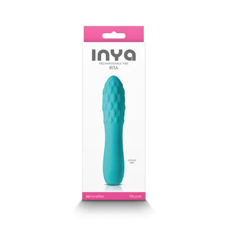 Fairvillacom Vibrators INYA Rita Rechargeable Vibe Teal