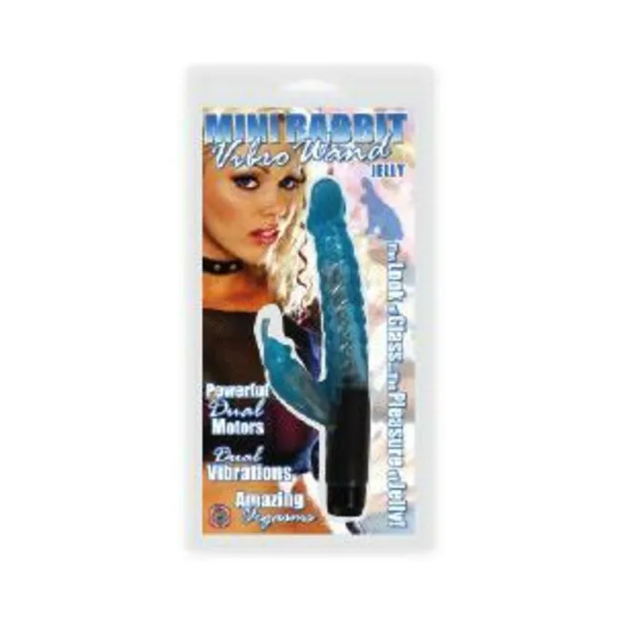 Fairvillacom Vibrators Jelly Mini Rabbit Vibro Wand Blue Fairvillacom Vibrators Jelly Mini Rabbit Vibro Wand Blue