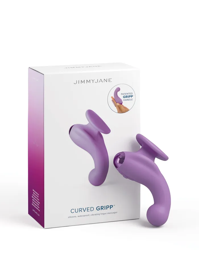 Fairvillacom Vibrators Jimmyjane Curved Gripp Purple