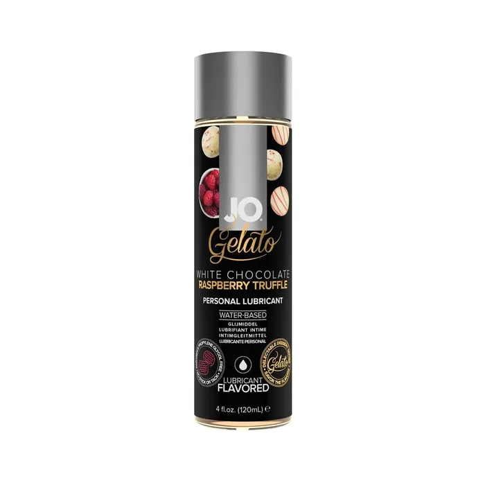 Fairvillacom Vibrators Jo Gelato White Chocolate Truffle Rasberry 4oz