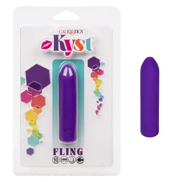Fairvillacom Vibrators Kyst Fling Petite Massager Purple