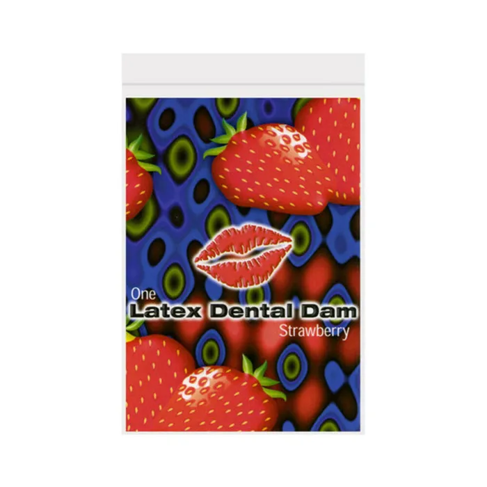 Fairvillacom Vibrators Latex Dental Dam Strawberry