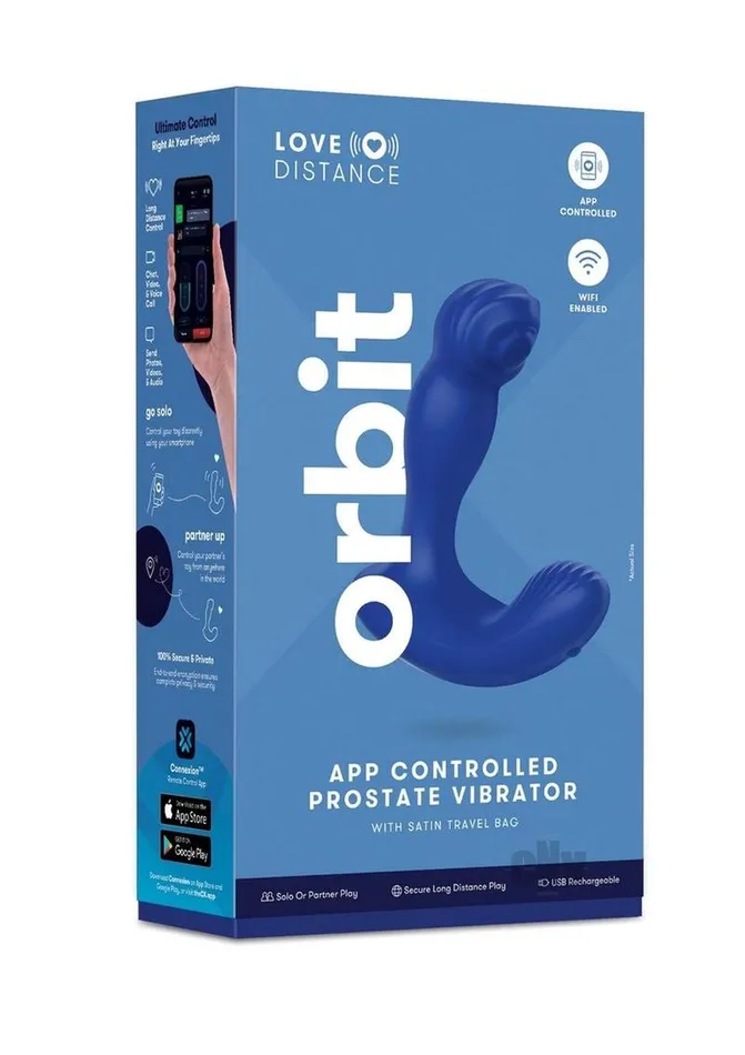 Fairvillacom Vibrators Love Distance Orbit Blue
