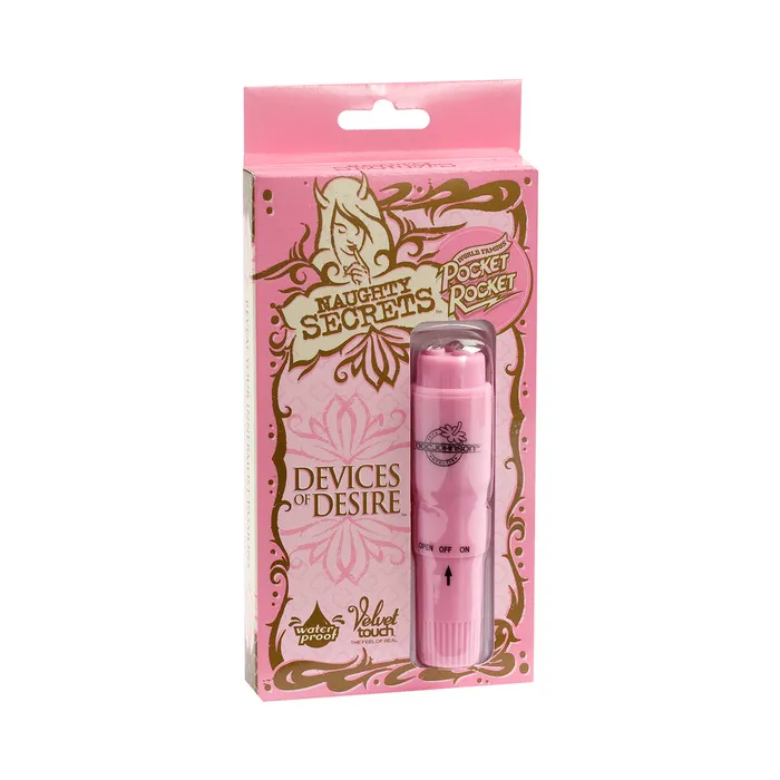 Fairvillacom Vibrators Naughty Secrets Pocket Rocket Pink Vibrator Desire