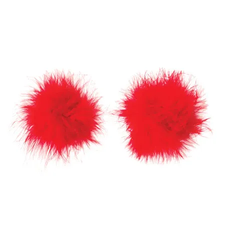 Fairvillacom Vibrators Nipplicious Furball Pasties Red