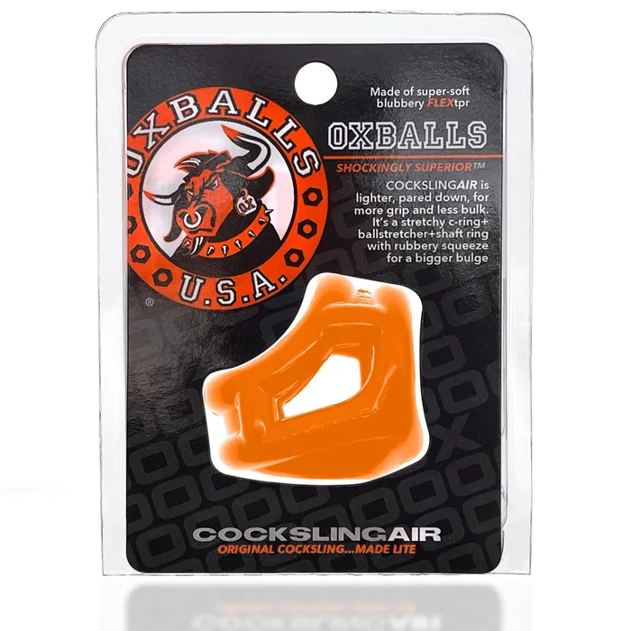 Fairvillacom Vibrators Oxballs Cocksling Air Orange