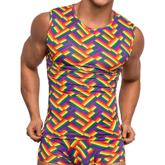 Fairvillacom Vibrators Pride Fest Fitness Tank Print M