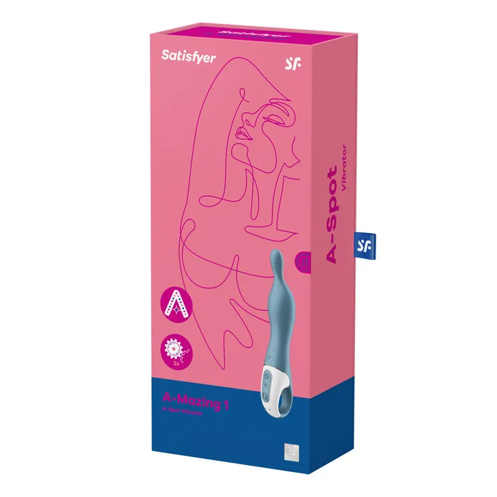 Fairvillacom Vibrators Satisfyer AMazing 1 Blue