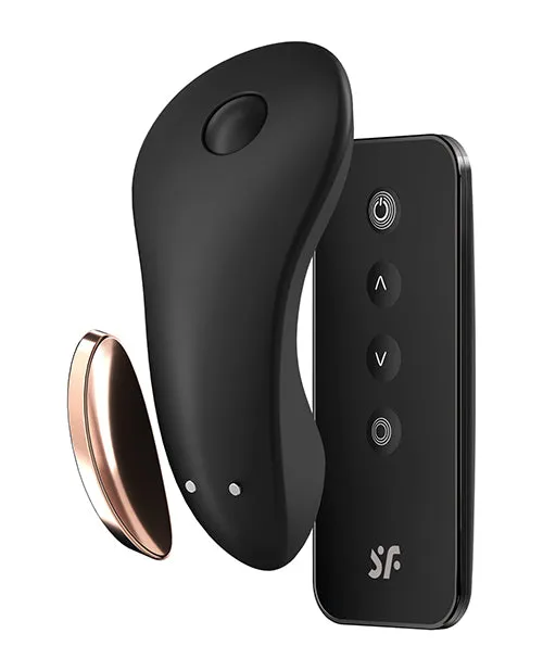 Fairvillacom Vibrators Satisfyer Little Secret Panty Vibrator Black