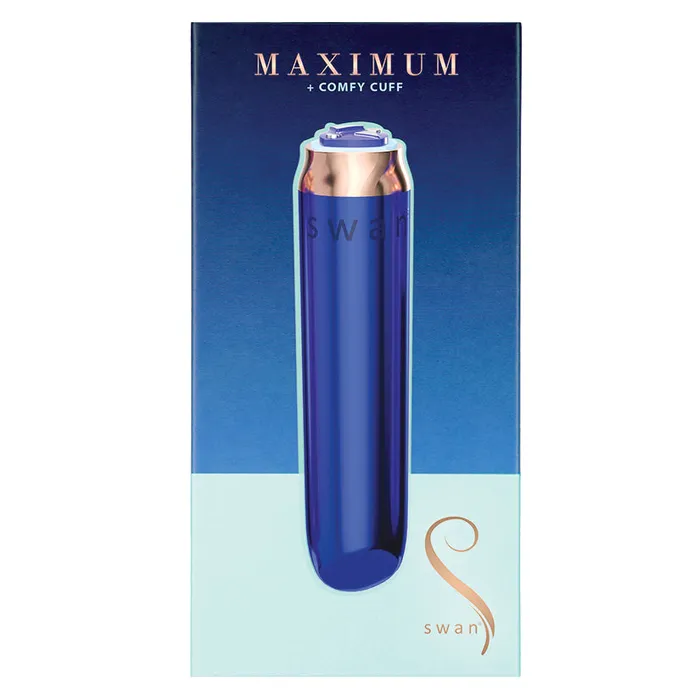 Fairvillacom Vibrators Swan Rechargeable Bullet Blue