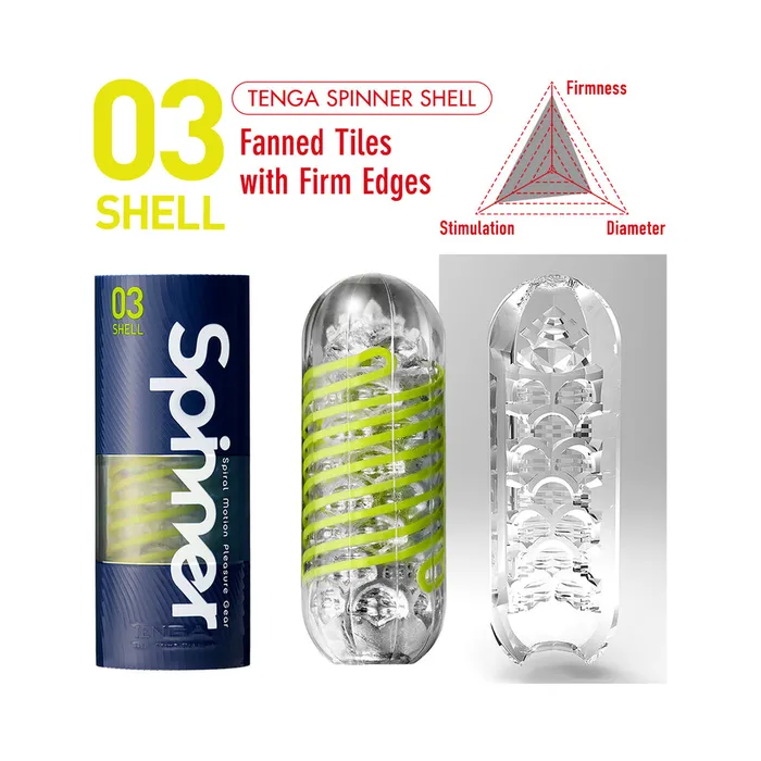 Fairvillacom Vibrators Tenga Spinner Shell